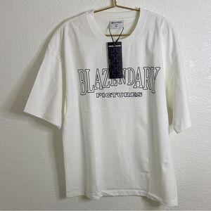 Blazendary White T-Shirt -Small